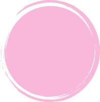 cercle abstrait forme dans rose couleur. vecteur