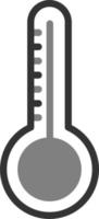 icône de vecteur de thermomètre