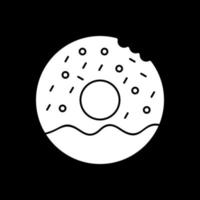 conception d'icône de vecteur de beignet