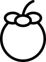 illustration vectorielle de steen de mangue sur fond. symboles de qualité premium. icônes vectorielles pour le concept et la conception graphique. vecteur