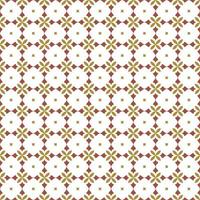 motif de fleur ethnique abstraite de tissu géométrique, modèle sans couture de style illustration vectorielle. vecteur