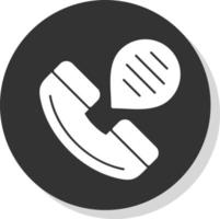 conception d'icône de vecteur d'appel téléphonique