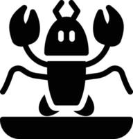 illustration vectorielle de scorpion sur fond. symboles de qualité premium. icônes vectorielles pour le concept et la conception graphique. vecteur