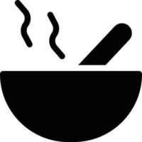 illustration vectorielle de soupe chaude sur fond.symboles de qualité premium.icônes vectorielles pour le concept et la conception graphique. vecteur