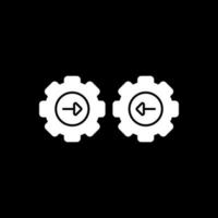 conception d'icône vectorielle de rétrocompatibilité vecteur