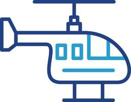 conception d'icône de vecteur d'hélicoptère