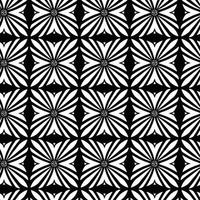 noir blanc polygone griffonnage formes abstrait sans couture modèle paillasson moderne élégant abstrait texture impression modèle vecteur
