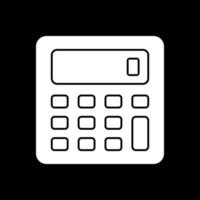 conception d'icône de vecteur de calculatrice