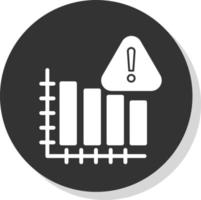 conception d'icône de vecteur de mauvaise critique