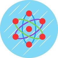 conception d'icône de vecteur d'énergie atomique