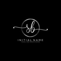 initiale qn féminin logo collections modèle. écriture logo de initiale signature, mariage, mode, bijoux, boutique, floral et botanique avec Créatif modèle pour tout entreprise ou entreprise. vecteur