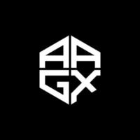 aagx lettre logo Créatif conception avec vecteur graphique, aagx Facile et moderne logo.