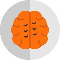 conception d'icône de vecteur de cerveau