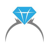 diamant bijoux icône conception vecteur