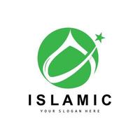 mosquée logo, vecteur islamique, islamique journée Ramadan conception, eid aïd, et eidul adha