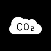 conception d'icône vectorielle co2 vecteur