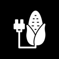 blé énergie vecteur icône conception