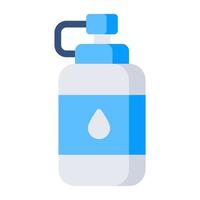 icône de conception parfaite de bouteille d'eau vecteur