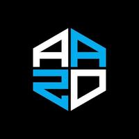 aazo lettre logo Créatif conception avec vecteur graphique, aazo Facile et moderne logo.