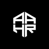 aahr lettre logo Créatif conception avec vecteur graphique, aahr Facile et moderne logo.