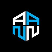 Aann lettre logo Créatif conception avec vecteur graphique, Aann Facile et moderne logo.