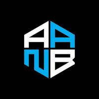 aanb lettre logo Créatif conception avec vecteur graphique, aanb Facile et moderne logo.