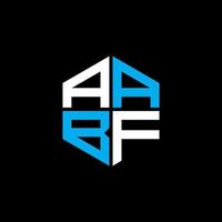 aabf lettre logo Créatif conception avec vecteur graphique, aabf Facile et moderne logo.