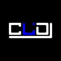 cld lettre logo Créatif conception avec vecteur graphique, cld Facile et moderne logo.