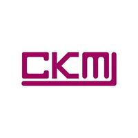 ckm lettre logo Créatif conception avec vecteur graphique, ckm Facile et moderne logo.