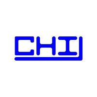 chi lettre logo Créatif conception avec vecteur graphique, chi Facile et moderne logo.