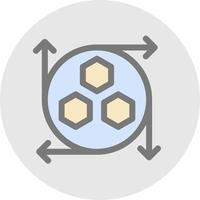 conception d'icône vectorielle api de modélisation vecteur