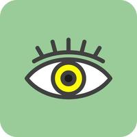 conception d'icône vecteur yeux
