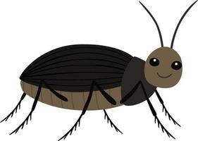 noir scarabée illustration vecteur