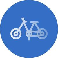 conception d'icône de vecteur de jouet de vélo