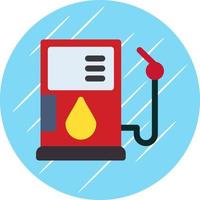 gaz carburant vecteur icône conception