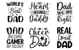 papa svg typographie t chemise paquet gratuit, papa t chemise ensemble, svg t chemise empaqueter, père journée t chemise, papa t chemises paquet vecteur