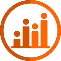 conception d'icônes vectorielles d'analyse statistique vecteur