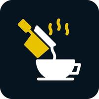 Verser la conception d'icônes vectorielles de café vecteur