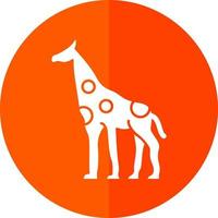 girafe vecteur icône conception