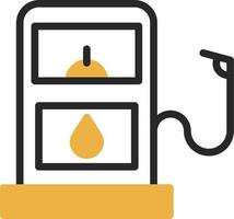 conception d'icône de vecteur de pétrole