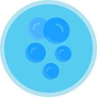 conception d'icône de vecteur de bulles