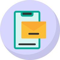 conception d'icône de vecteur sms