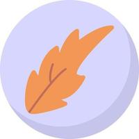 conception d'icône vectorielle de feuilles sèches vecteur
