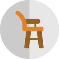 conception d'icône de vecteur de chaise haute