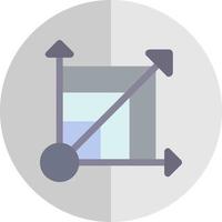 conception d'icône vectorielle de système évolutif vecteur