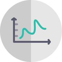 conception d'icône vectorielle graphique en forme de cloche vecteur