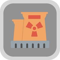 conception d'icône de vecteur de centrale nucléaire