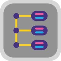 conception d'icône de vecteur de chronologie infographique