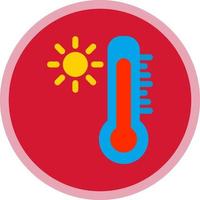 conception d'icône de vecteur de thermomètre