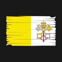 vecteur de drapeau du vatican